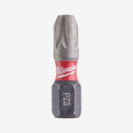 Бита SHOCKWAVE MILWAUKEE, PZ3, 25мм, (25шт)