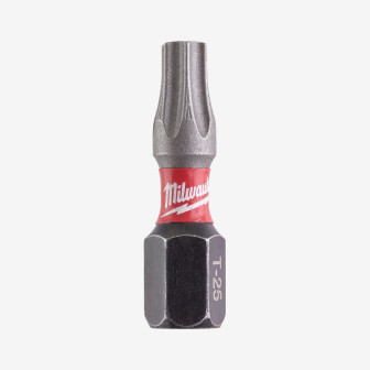 Бита SHOCKWAVE MILWAUKEE, TX25, 25мм, (2шт)