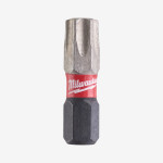 Бита SHOCKWAVE MILWAUKEE, TX40, 25мм, (2шт)