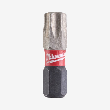 Бита SHOCKWAVE MILWAUKEE, TX40, 25мм, (2шт)