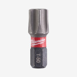 Бита SHOCKWAVE MILWAUKEE, TX50, 25мм, (2шт)