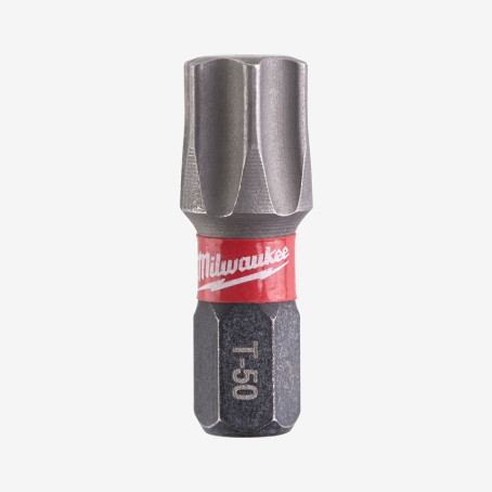 Бита SHOCKWAVE MILWAUKEE, TX50, 25мм, (15шт)