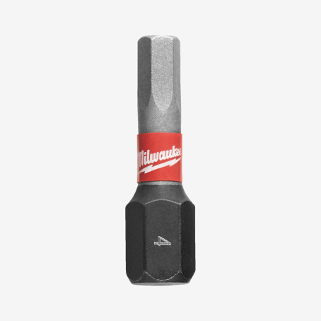 Біта SHOCKWAVE MILWAUKEE, Hex4, 25мм, (2шт)