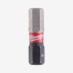 Біта SHOCKWAVE MILWAUKEE, Hex6, 25мм, (2шт)