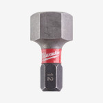 Біта SHOCKWAVE MILWAUKEE, Hex12, 25мм, (2шт)