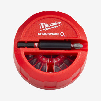 Набор бит SHOCKWAVE MILWAUKEE, (15шт)