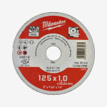 Диск відрізний по металу MILWAUKEE, SCS 41/125х1, Ø125мм, (200шт)