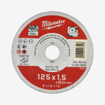 Диск відрізний по металу MILWAUKEE, SCS 41/125х1,5, Ø125мм