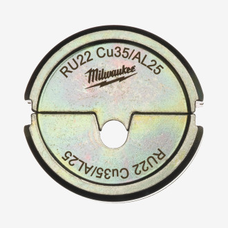Матрица обжимная для кабелей и конекторов MILWAUKEE, RU22 CU35/AL25
