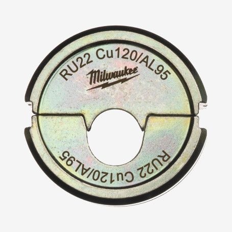 Матрица обжимная для кабелей и конекторов MILWAUKEE, RU22 CU120/AL95