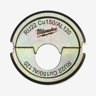 Матрица обжимная для кабелей и конекторов MILWAUKEE, RU22 CU150/AL120