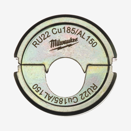 Матрица обжимная для кабелей и конекторов MILWAUKEE, RU22 CU185/AL150