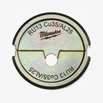 Матриця обжимна для кабелів та конекторів MILWAUKEE, RU13 CU35/AL25