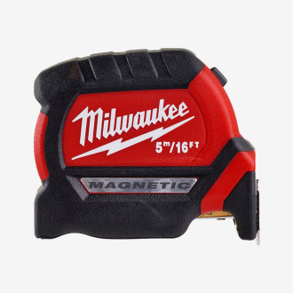 Рулетка магнитная PREMIUM MILWAUKEE, 5м/16фт, (27мм)