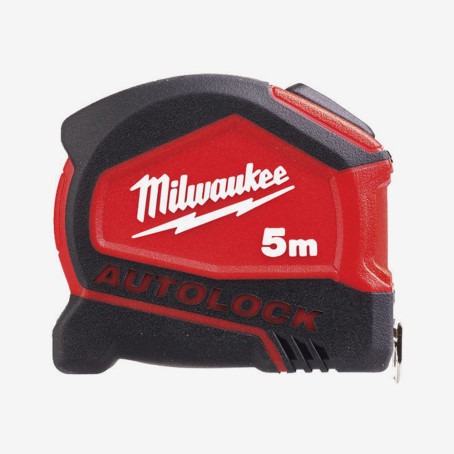 Рулетка метрическая AUTOLOCK MILWAUKEE, 5м/16фт (25мм)
