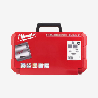 Набор коронок Bi-Metal Contractor MILWAUKEE, (14шт)