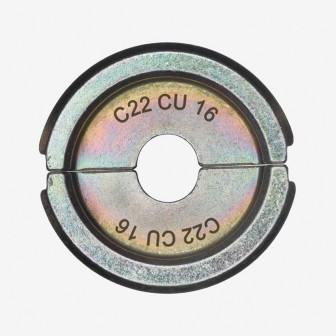 Матрица обжимная для кабелей и конекторов MILWAUKEE, C22 CU 16/C5