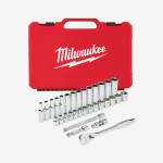 Набір головок метричних 3/8'' MILWAUKEE з храповиком, (32шт)