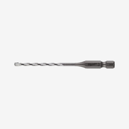 Сверло универсальное ShW HEX MILWAUKEE, Ø3x90мм