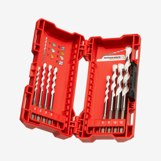 Набор сверл универсальных ShW HEX MILWAUKEE №1, (8шт)