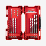 Універсальні свердла Multi Material Shockwave діам. 4 - 10 мм Milwaukee, хвостовик 1/4