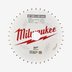 Диск пильный PFTE THIN KERF MILWAUKEE, Ø190х30х2, 4мм, 40 зуб.