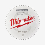 Диск пильный PFTE MILWAUKEE, Ø254x30мм, 60 зуб.
