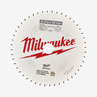 Диск пиляльний PFTE THIN KERF MILWAUKEE, Ø210х30х2,8мм, 48 зуб.