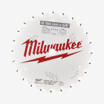 Диск пильный PFTE THIN KERF MILWAUKEE, Ø184х5/8''х1,6мм, 24 зуб.