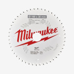 Диск пильный PFTE THIN KERF MILWAUKEE, Ø190х30х2, 1мм, 48 зуб.
