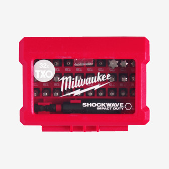 Набор бит SHOCKWAVE MILWAUKEE TORX, (32шт)