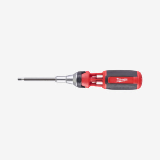 Викрутка з тріскачкою HEX MILWAUKEE, 9 в 1