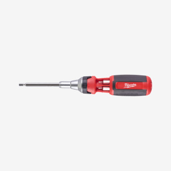Викрутка з тріскачкою HEX MILWAUKEE, 9 в 1 Викрутка з тріскачкою HEX MILWAUKEE, 9 в 1