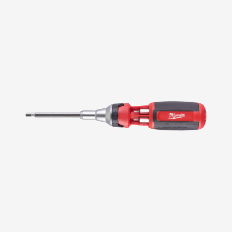 Викрутка з тріскачкою HEX MILWAUKEE, 9 в 1