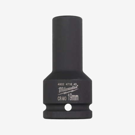 Головка ShW 3/4'' MILWAUKEE удлиненная, 19мм