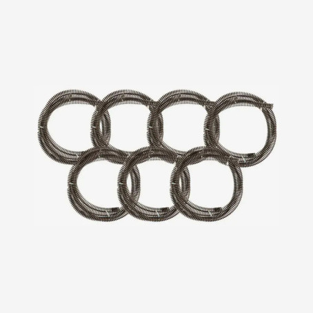 Набор тросов для прочистной машины MILWAUKEE, OWCEK, Ø22мм Х 4,5м (для M18 FCSSM, M18 FSSM) (7шт)