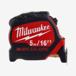 Рулетка метрическая MILWAUKEE WIDE BLADE, 5м/16фт (33мм)