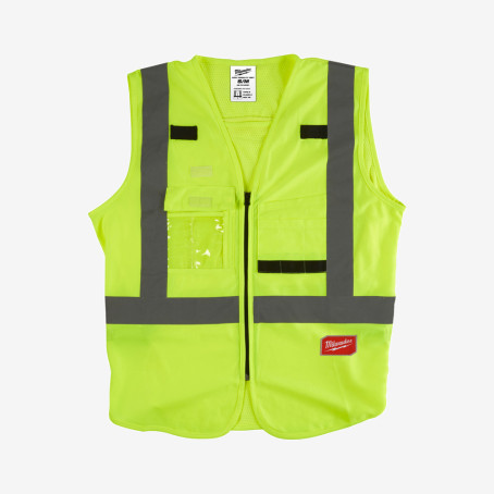 Жилет желтый MILWAUKEE, сигнальной окраски (S/M)