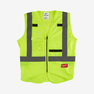 Жилет жовтий MILWAUKEE, сигнального забарвлення (L/XL)