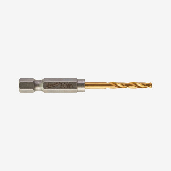 Свердло по металу RedHEX HSS-G TiN MILWAUKEE, Ø3,0мм, (10шт) Свердло по металу RedHEX HSS-G TiN MILWAUKEE, Ø3,0мм, (10шт)