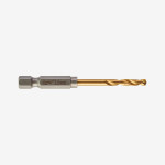 Сверло по металлу RedHEX HSS-G TiN MILWAUKEE, Ø3,5мм, (10шт)