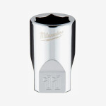 Головка хромированная метрическая 1/4'' MILWAUKEE, 11мм