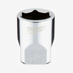 Головка хромированная метрическая 1/4'' MILWAUKEE, 14мм