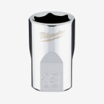 Головка хромированная метрическая 3/8'' MILWAUKEE, 13мм