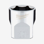 Головка хромированная метрическая 3/8'' MILWAUKEE, 19мм