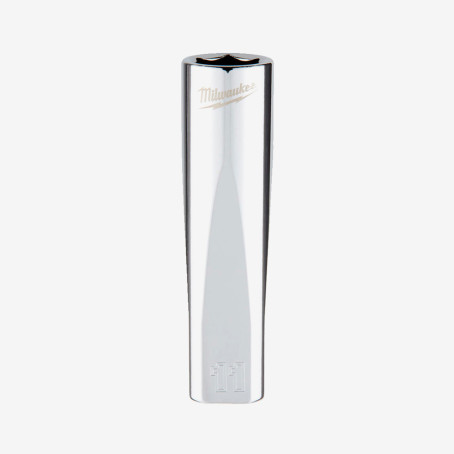 Головка хромированная метрическая удлиненная 3/8'' MILWAUKEE, 11мм