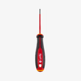 Отвертка VDE диелектрическая MILWAUKEE SL 0,4х2,5х75мм