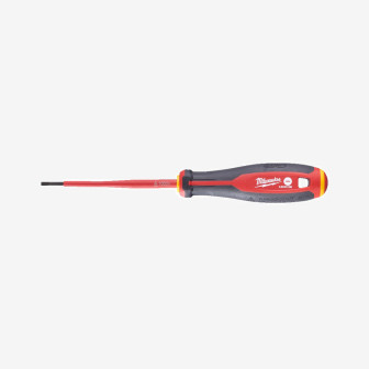 Викрутка VDE діелектрична MILWAUKEE SL 0,5х3,0х100мм Викрутка VDE діелектрична MILWAUKEE SL 0,5х3,0х100мм