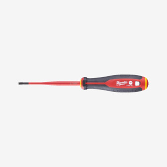 Викрутка VDE діелектрична MILWAUKEE SL 0,8х4,0х100мм Викрутка VDE діелектрична MILWAUKEE SL 0,8х4,0х100мм