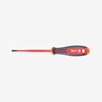 Отвертка VDE диелектрическая MILWAUKEE SL 1,0х5,5х125мм Отвертка VDE диелектрическая MILWAUKEE SL 1,0х5,5х125мм